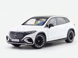 2022 Mercedes-Benz EQS SUV X296 white 1:18 NZG diecast Scale Model collectible