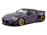 2022 Nissan Fairlady Z PANDEM Purple 1:43 Solido Licensed Diecast Scale Model Car Collectible