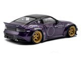 2022 Nissan Fairlady Z PANDEM Purple 1:43 Solido Licensed Diecast Scale Model Car Collectible