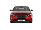 2022 Peugeot 308 GT Red 1:18 OttOmobile Licensed Resin Scale Model Car Collectible