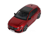 2022 Peugeot 308 GT Red 1:18 OttOmobile Licensed Resin Scale Model Car Collectible
