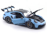 2022 Porsche 911 992 GT3 RS Weissach Gulf Blue  1:18 Norev Licensed Diecast Scale Model Car