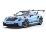 2022 Porsche 911 992 GT3 RS Weissach Gulf Blue  1:18 Norev Licensed Diecast Scale Model Car