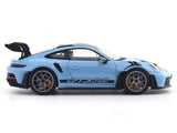 2022 Porsche 911 992 GT3 RS Weissach Gulf Blue  1:18 Norev Licensed Diecast Scale Model Car