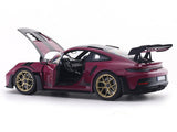 2022 Porsche 911 992 GT3 RS Weissach Star Ruby 1:18 Norev Licensed Diecast Scale Model Car