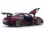 2022 Porsche 911 992 GT3 RS Weissach Star Ruby 1:18 Norev Licensed Diecast Scale Model Car