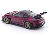 2022 Porsche 911 992 GT3 RS Weissach Star Ruby 1:18 Norev Licensed Diecast Scale Model Car