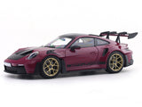 2022 Porsche 911 GT3 RS Weissach Star Ruby 1:18 Norev licensed diecast scale model car collectible