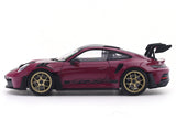 2022 Porsche 911 992 GT3 RS Weissach Star Ruby 1:18 Norev Licensed Diecast Scale Model Car