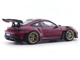 2022 Porsche 911 992 GT3 RS Weissach Star Ruby 1:18 Norev Licensed Diecast Scale Model Car