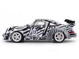2022 Porsche 911 RWB The Zebra Bodykit 1:18 Solido Licensed Diecast Scale Model Car Collectible