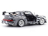 2022 Porsche 911 RWB The Zebra Bodykit 1:18 Solido Licensed Diecast Scale Model Car Collectible