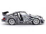 2022 Porsche 911 RWB The Zebra Bodykit 1:18 Solido Licensed Diecast Scale Model Car Collectible