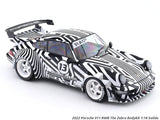 2022 Porsche 911 RWB The Zebra Bodykit 1:18 Solido Licensed Diecast Scale Model Car Collectible