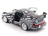 2022 Porsche 911 RWB The Zebra Bodykit 1:18 Solido Licensed Diecast Scale Model Car Collectible
