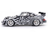 2022 Porsche 911 RWB The Zebra Bodykit 1:18 Solido Licensed Diecast Scale Model Car Collectible