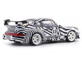 2022 Porsche 911 RWB The Zebra Bodykit 1:18 Solido Licensed Diecast Scale Model Car Collectible