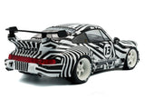 2022 Porsche 911 RWB The Zebra Bodykit 1:18 Solido Licensed Diecast Scale Model Car Collectible