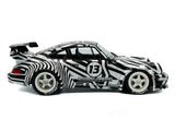2022 Porsche 911 RWB The Zebra Bodykit 1:18 Solido Licensed Diecast Scale Model Car Collectible