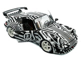 2022 Porsche 911 RWB The Zebra Bodykit 1:18 Solido Licensed Diecast Scale Model Car Collectible