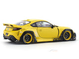 2022 Toyota GR86 PANDEM Yellow 1:43 Solido Licensed Diecast Scale Model Car Collectible