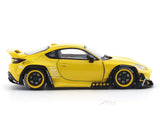 2022 Toyota GR86 PANDEM Yellow 1:43 Solido Licensed Diecast Scale Model Car Collectible