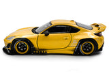 2022 Toyota GR86 PANDEM Yellow 1:43 Solido Licensed Diecast Scale Model Car Collectible