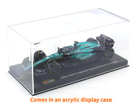 2023 Aston-Martin AMR23 #14 Fernando Alonso 1:43 Bburago diecast scale model car