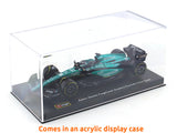 2023 Aston-Martin AMR23 #14 Fernando Alonso 1:43 Bburago diecast scale model car