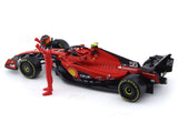 2023 Ferrari SF-23 #55 Carlos Sainz 1:24 Bburago licensed diecast Scale Model car collectible