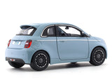 2023 Fiat 500e blue 1:24 Bburago licensed diecast Scale Model car