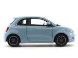 2023 Fiat 500e blue 1:24 Bburago licensed diecast Scale Model car