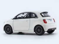 2023 Fiat 500e white 1:24 Bburago licensed diecast Scale Model car