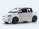 2023 Fiat 500e white 1:24 Bburago licensed diecast Scale Model car