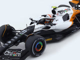 2023 McLaren MCL60 Monaco GP No. 4 1:18 Solido licensed diecast scale model car collectible