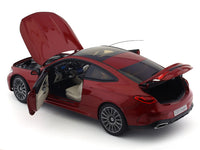 2023 Mercedes-Benz AMG-Line CLE Coupe C236 red 1:18 Norev diecast Scale Model