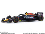 2023 Red Bull Racing RB19 S Perez Miami GP 1:43 Bburago Formula 1 diecast scale model car