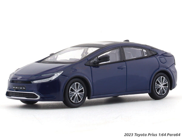 2023 Toyota Prius reservoir blue 1:64 Para64 diecast scale model car