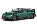 Aston Martin V12 Vantage green 1:43 Solido licensed diecast Scale Model collectible