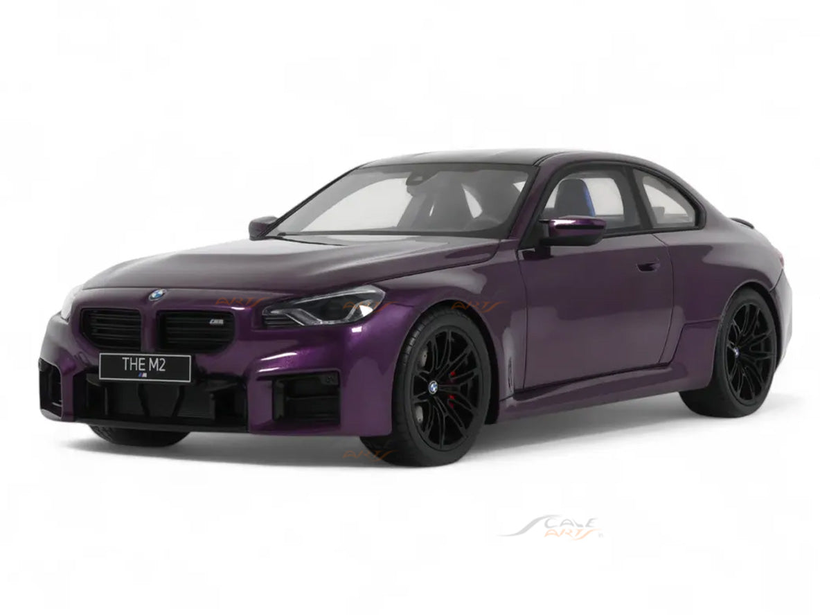 2023 BMW M2 Coupe G87 Twilight Purple 1:18 GT Spirit Premium Resin Mod