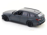 2023 BMW M3 Touring Matte Grey 1:24 Bburago licensed diecast scale model car collectible