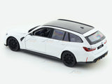 2023 BMW M3 Touring White 1:24 Bburago licensed diecast scale model car collectible