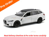 Pre Order : BMW M3 Touring White 1:24 Bburago Licensed Diecast Scale Model Car Collectible