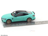 2023 BMW M4 G82 Competition Mint Green 1:43 Solido Licensed Diecast Scale Model Car Collectible