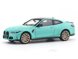 2023 BMW M4 G82 Competition Mint Green 1:43 Solido Licensed Diecast Scale Model Car Collectible