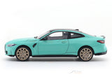 2023 BMW M4 G82 Competition Mint Green 1:43 Solido Licensed Diecast Scale Model Car Collectible