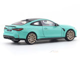 2023 BMW M4 G82 Competition Mint Green 1:43 Solido Licensed Diecast Scale Model Car Collectible