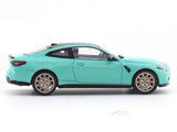 2023 BMW M4 G82 Competition Mint Green 1:43 Solido Licensed Diecast Scale Model Car Collectible