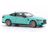 2023 BMW M4 G82 Competition Mint Green 1:43 Solido Licensed Diecast Scale Model Car Collectible