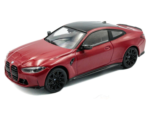 2023 BMW M4 G82 Competition Red 1:43 Solido Licensed Diecast Scale Model Car Collectible